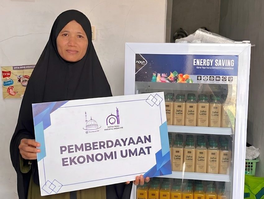 BMAI Dukung Perjuangan Bu Cut Merintis Usaha Minuman Herbal