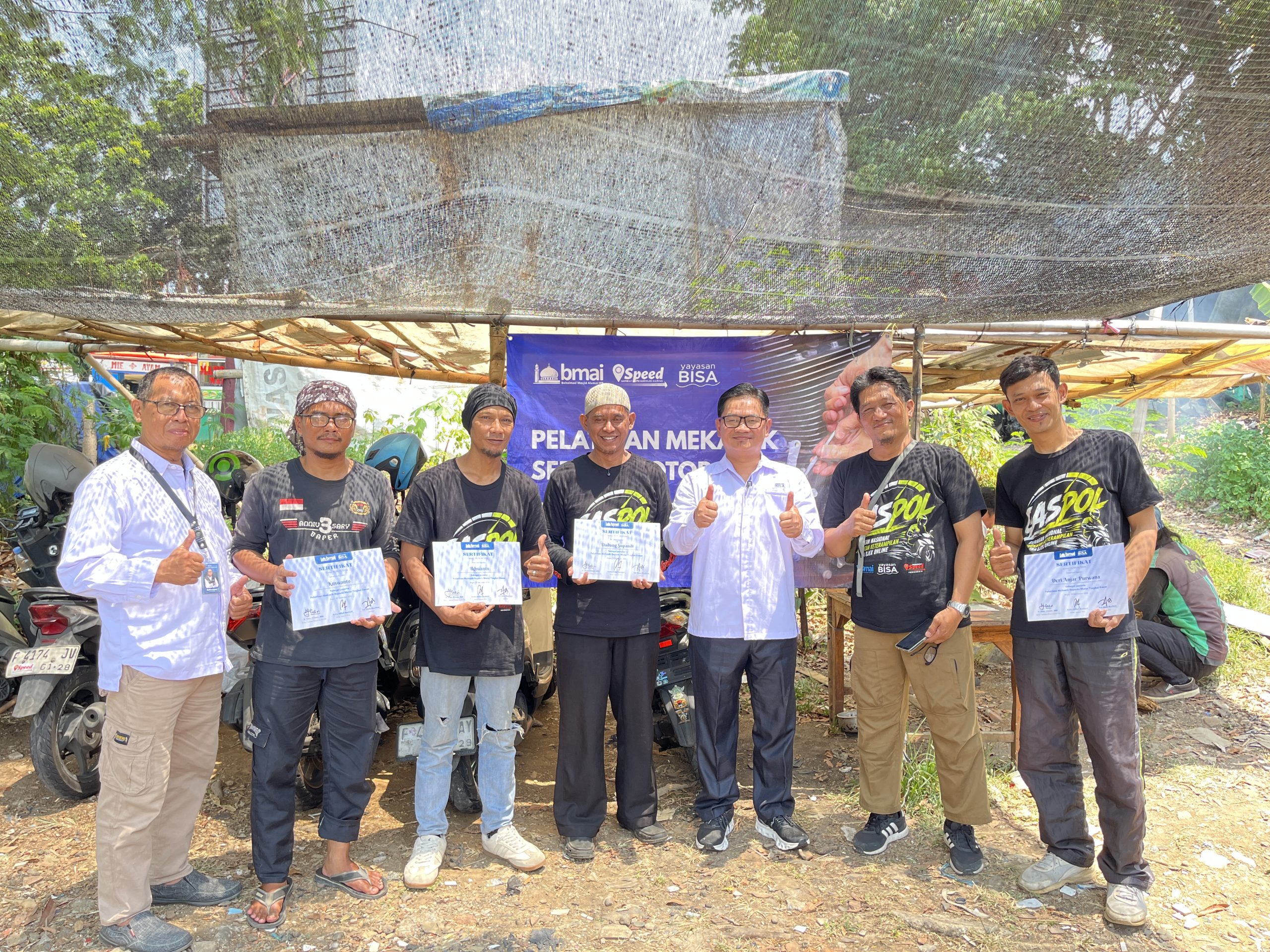 Pelatihan Mekanik Sepeda Motor Selesai, Semangat Pemberdayaan Terus Berlanjut!